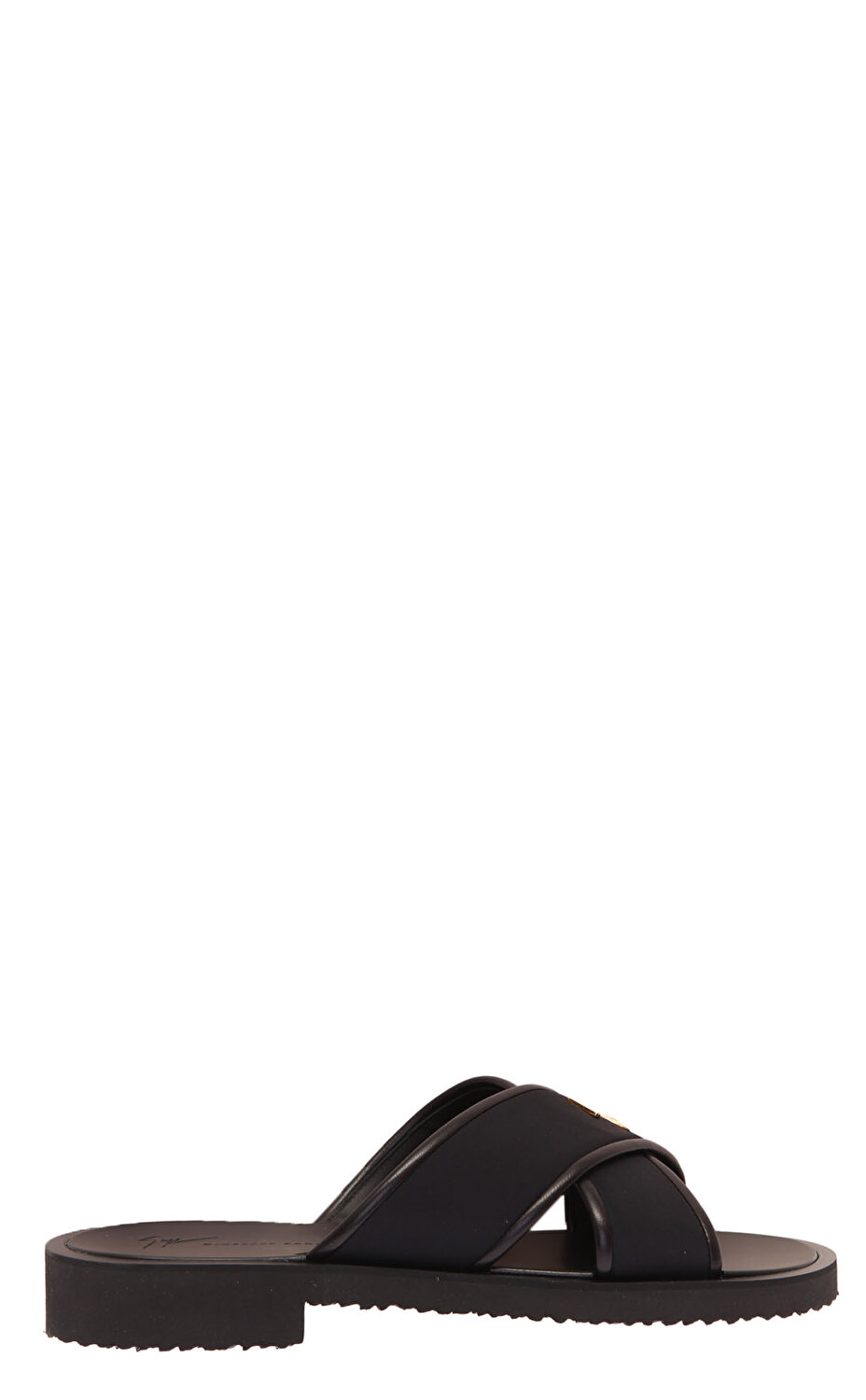 Giuseppe Zanotti Erkek Siyah Terlik Guzeu80048 76357001 Black Brandroom