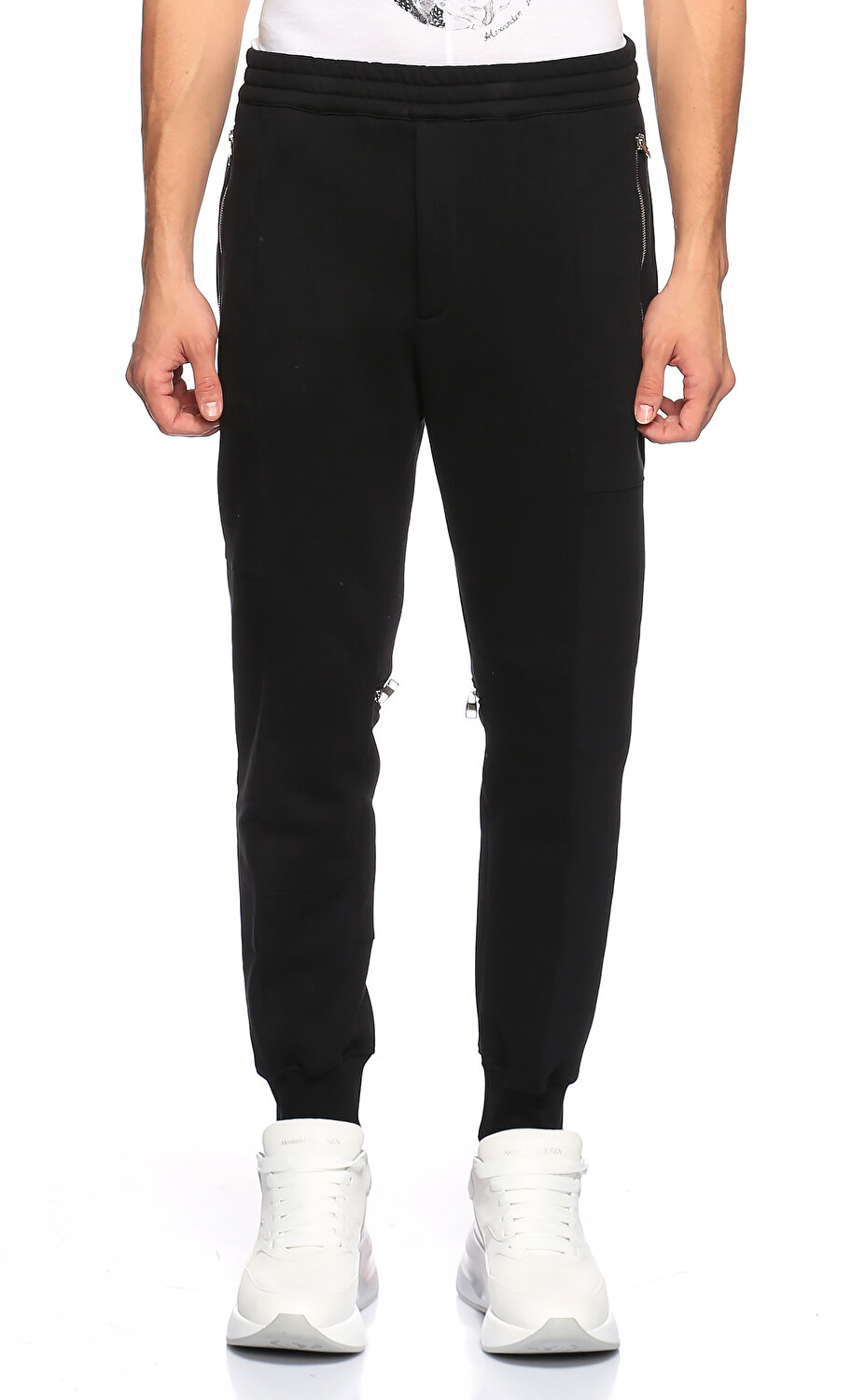 Alexander Mcqueen Erkek Siyah Esofman Alti Amqm543971qmx231000 1000 Deepblack Brandroom