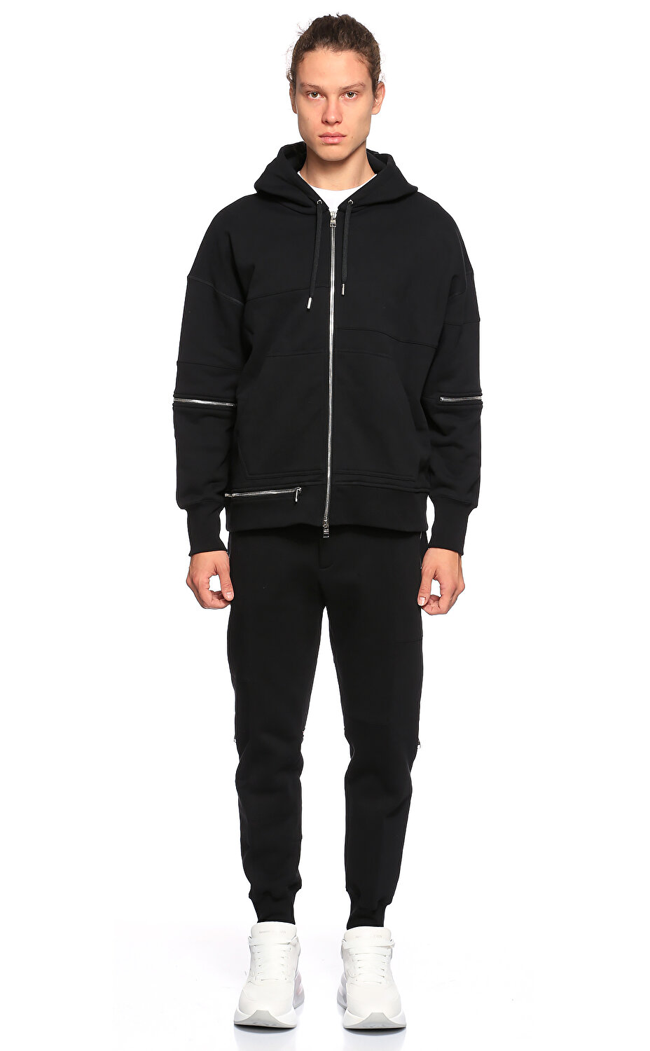 Alexander Mcqueen Erkek Siyah Sweatshirt Amqm543973qmx231000 1000 Deepblack Brandroom