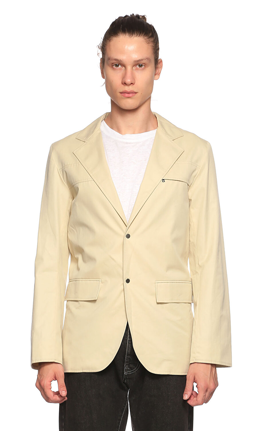 Christopher Raeburn Erkek Krem Rengi Ceket Cramcsj Cream Brandroom