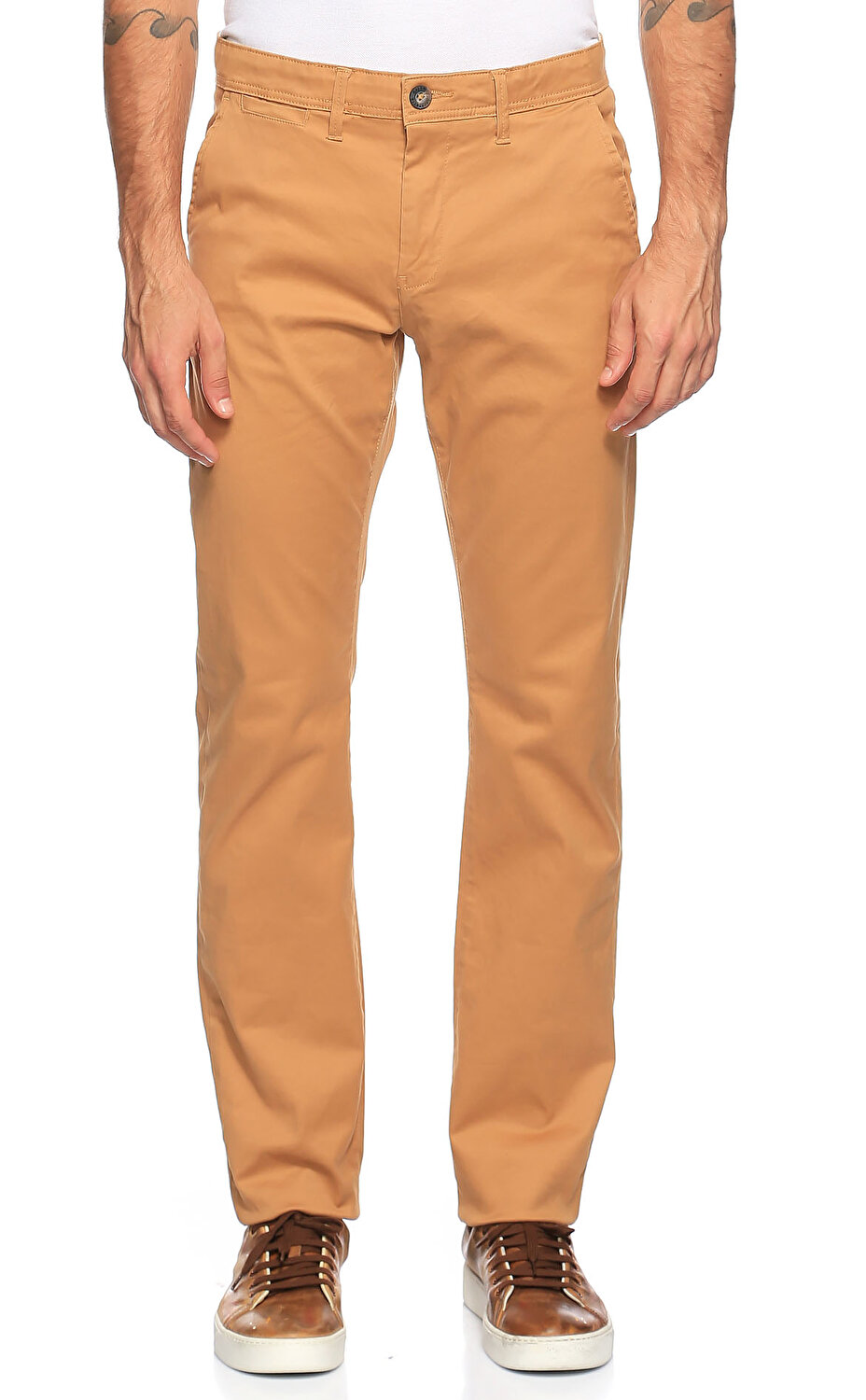 Casual Men Erkek Kahverengi Pantolon Gpmkarelaxlig Lightbrown Brandroom