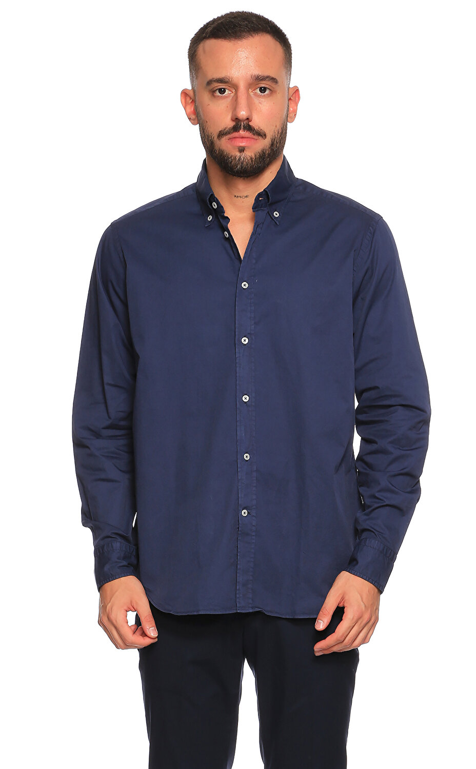 Bd Baggies Erkek Lacivert Gomlek Bdgtc167nav Navy Brandroom