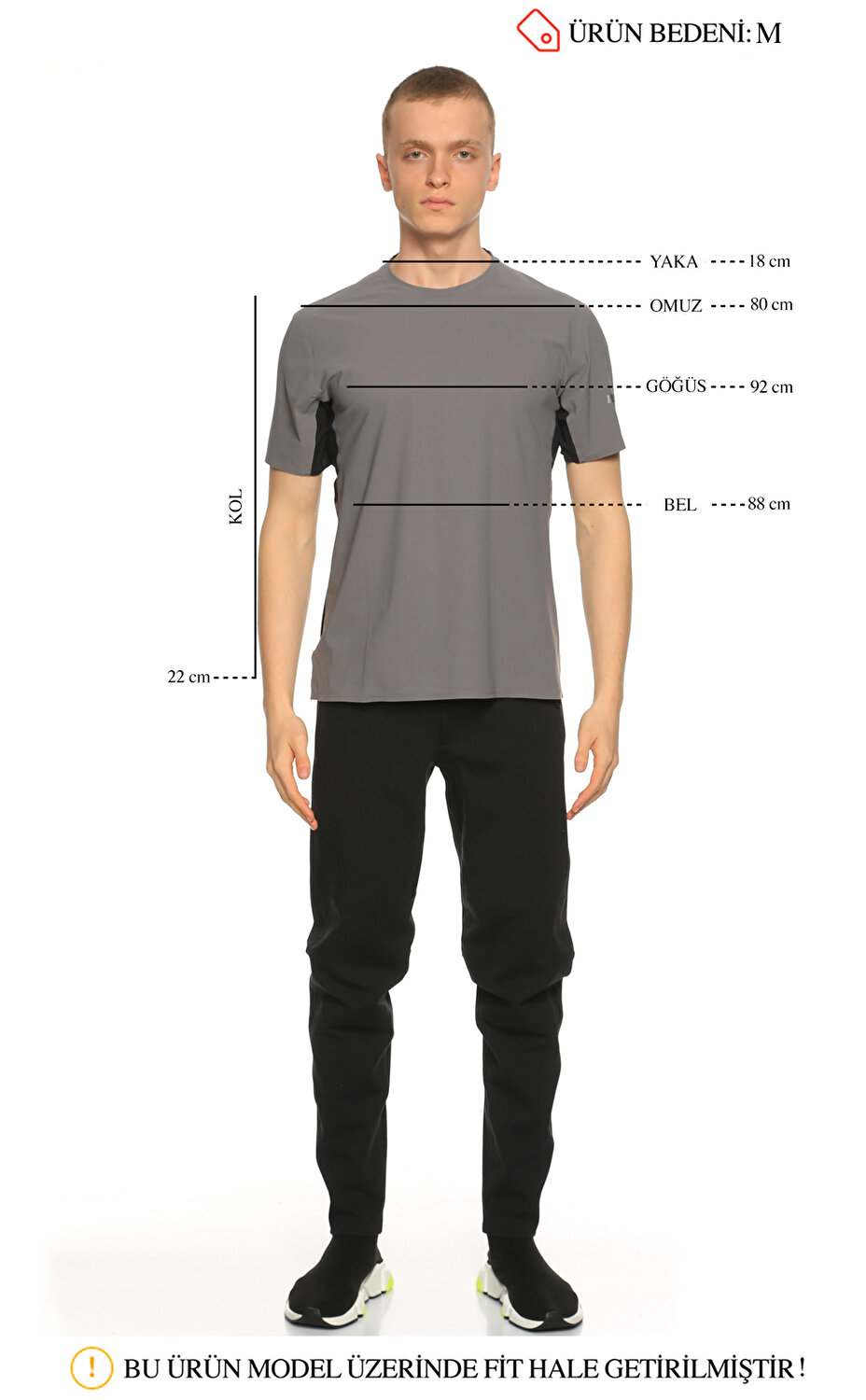 Isaora Erkek Gri T Shirt Isa4296smoke Smoke Brandroom