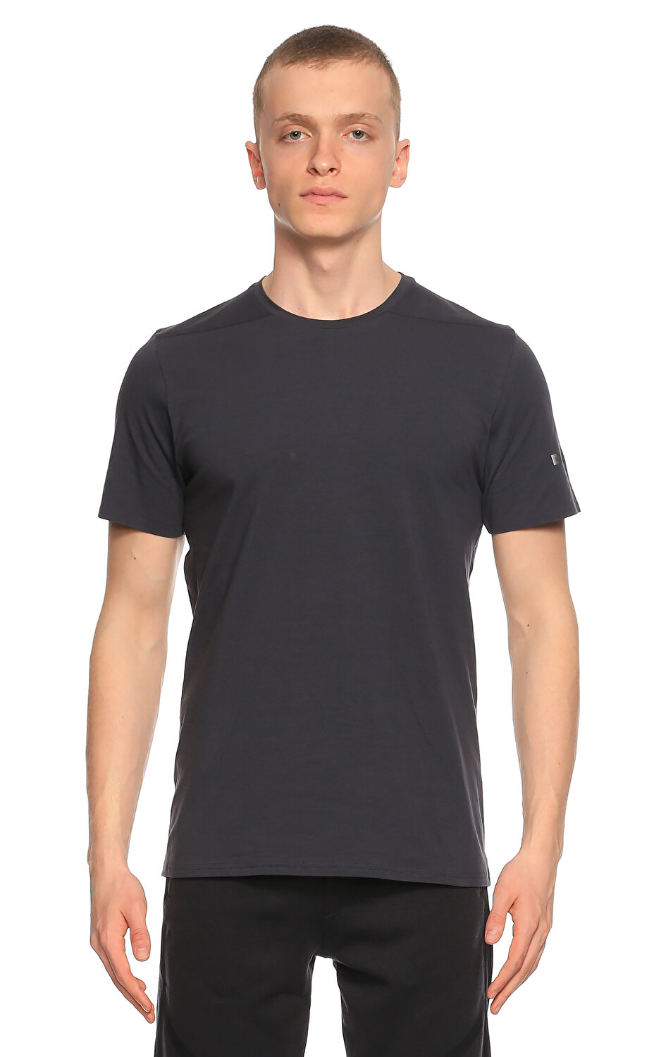 Isaora Erkek Gri T Shirt Isa4293d Grey D Grey Brandroom