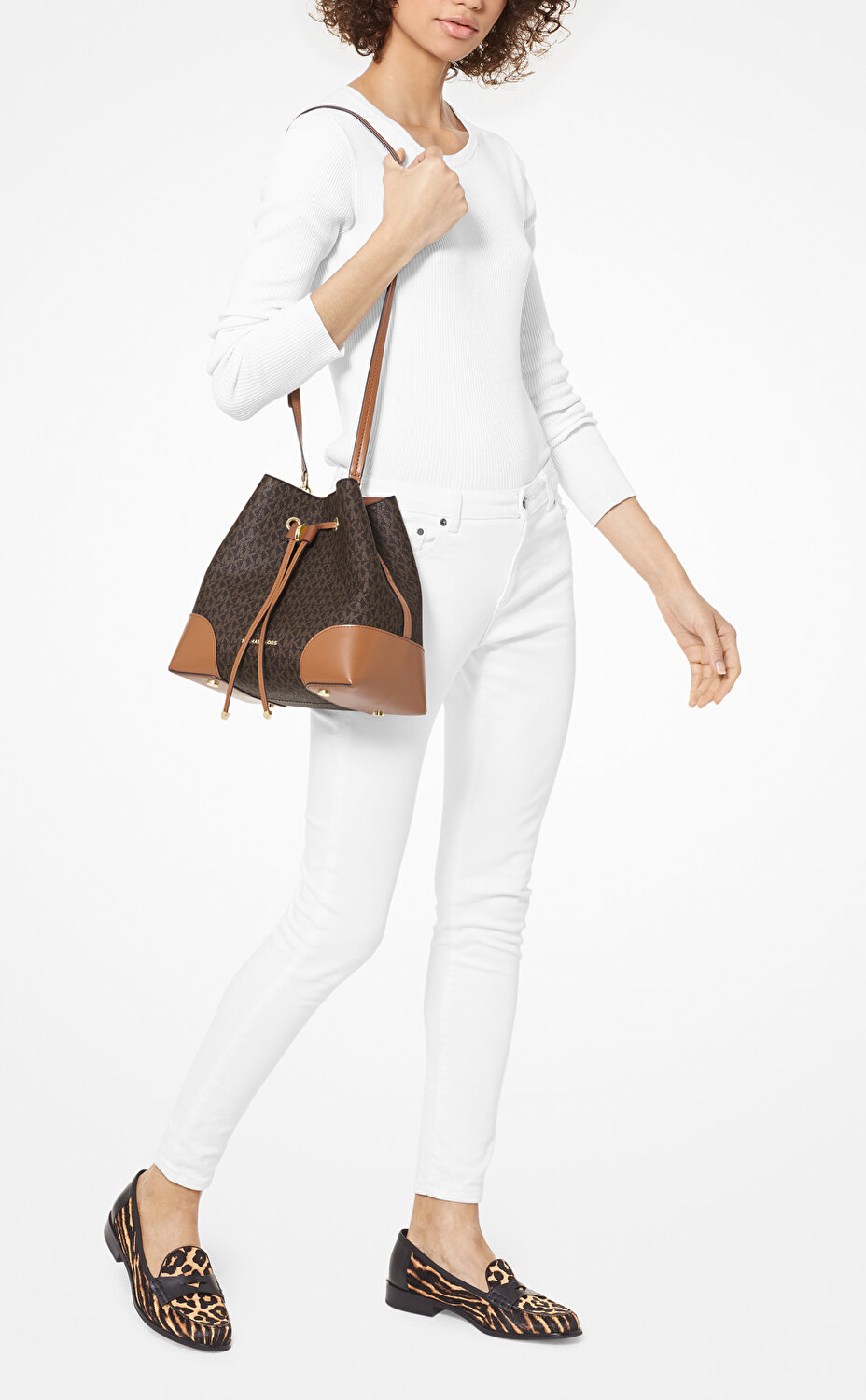 michael michael kors kahverengi canta