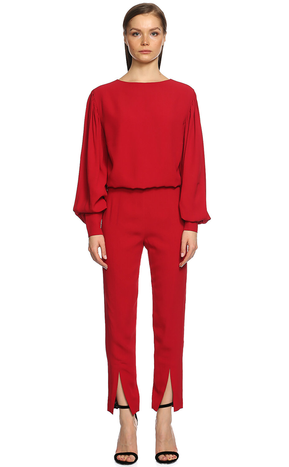 Tamara Mellon Kadin Kirmizi Tulum Tmnr131200850001 Red Brandroom
