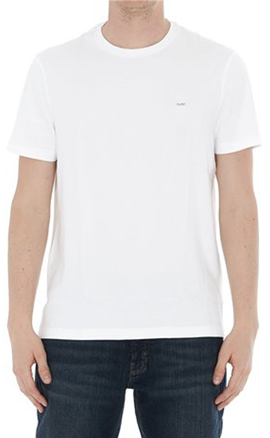 Michael Kors Collection Erkek Beyaz T Shirt Mkocs95fxy20b100 White Brandroom