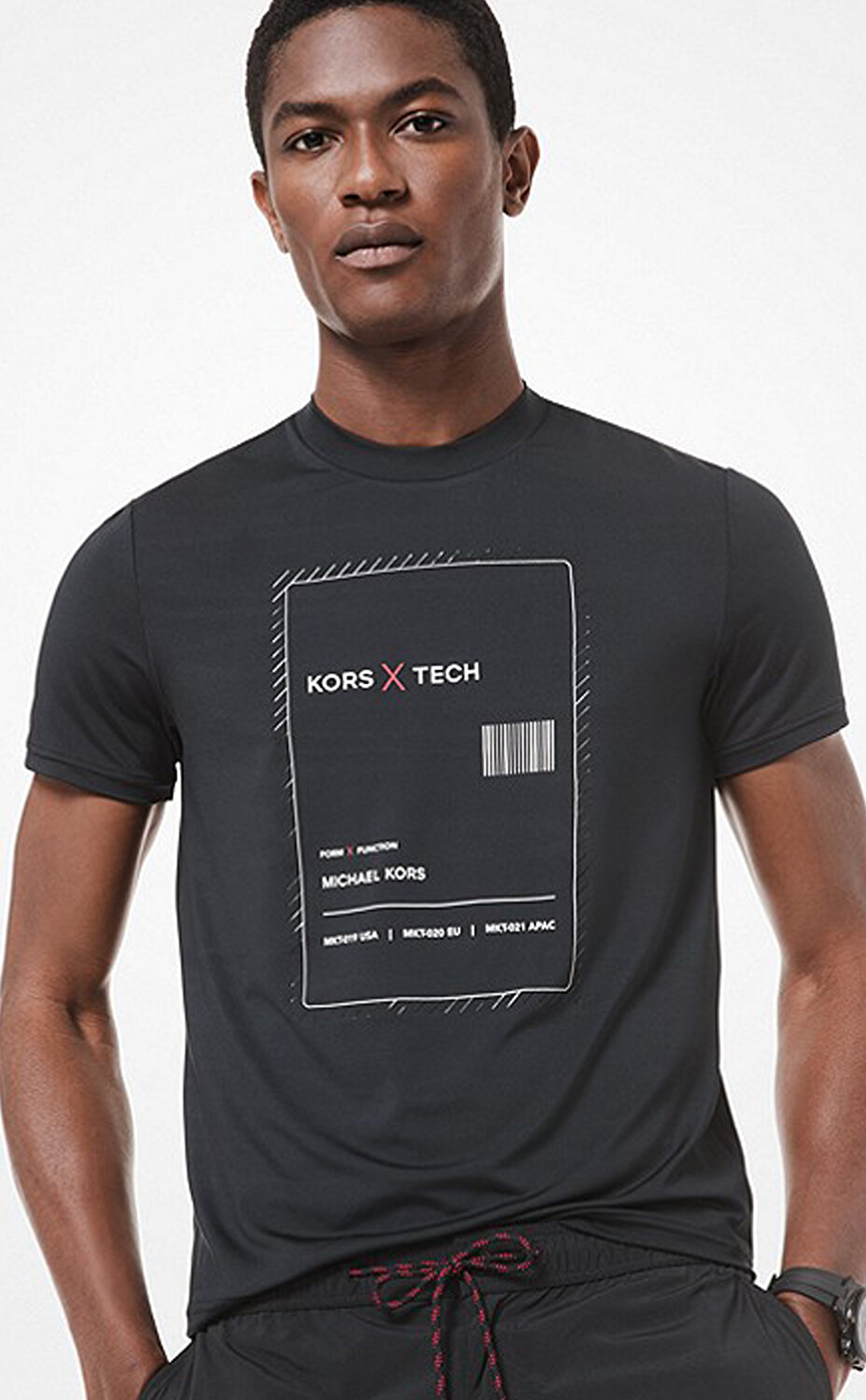 Michael Kors Collection Erkek Siyah T Shirt Mkocf95hxb5ta001 Black Brandroom