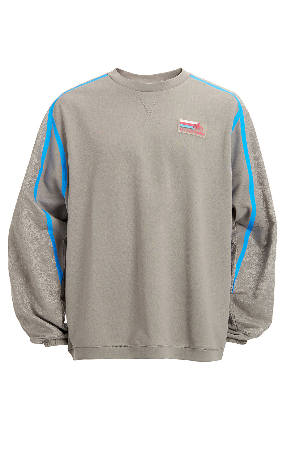 Les Benjamins Erkek Gri Sweatshirt Lbjstb M U Os 008 Grey Brandroom