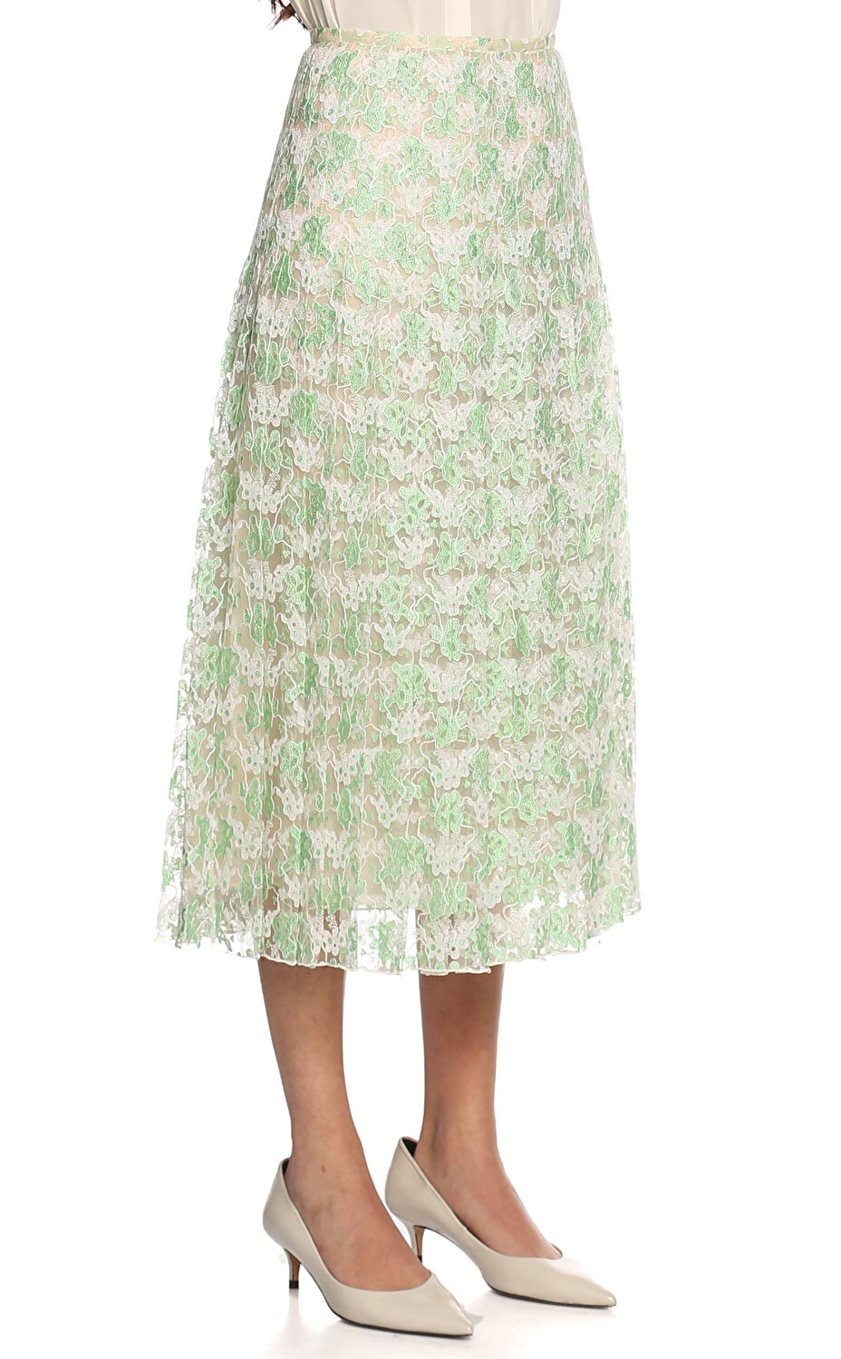 Christopher Kane Kadin Yesil Etek Crklsk301 Mint Brandroom