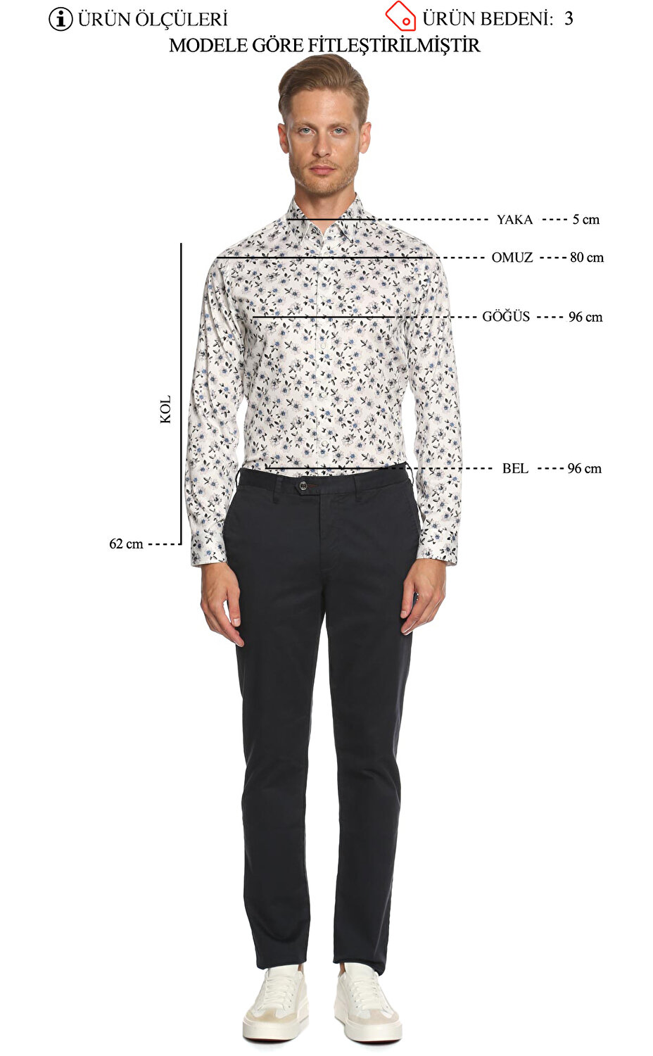 Ted Baker Erkek Beyaz Gomlek Tedwewillwhi White Brandroom