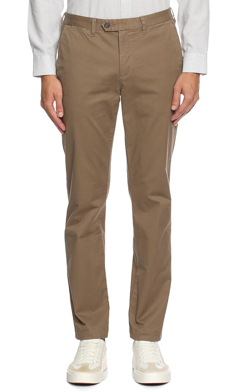 Ted Baker Erkek Krem Rengi Pantolon Tedsincerenat Natural Brandroom