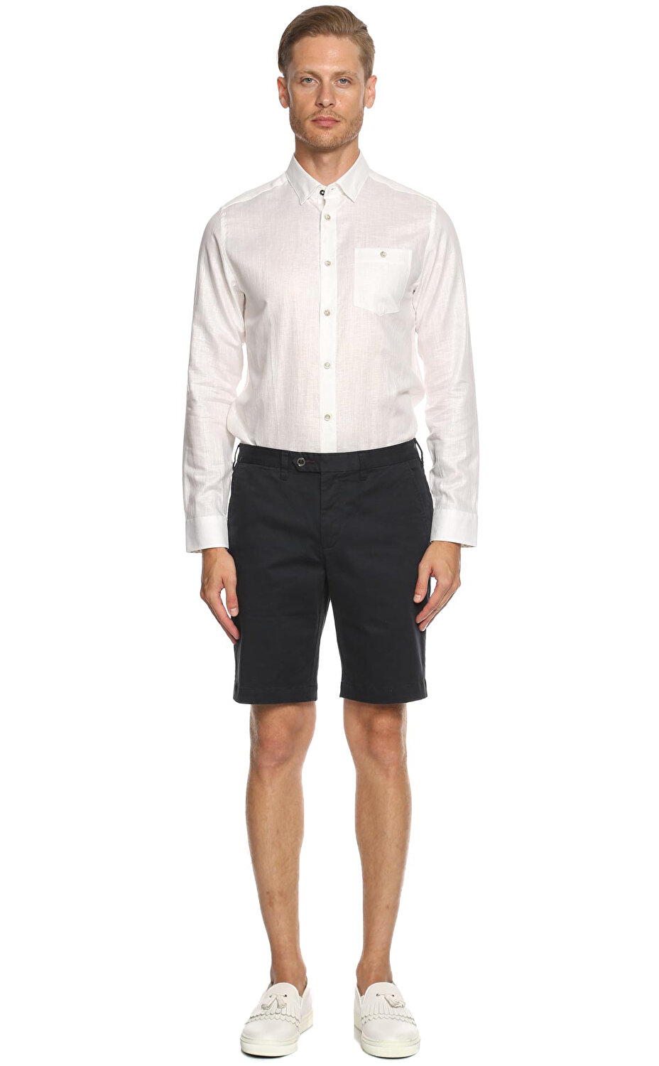 Ted Baker Erkek Lacivert Sort Tedbuenosenav Navy Brandroom