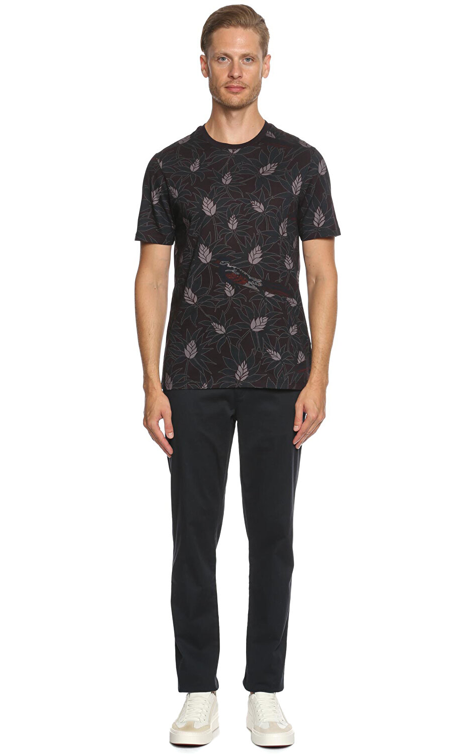 Ted Baker Erkek Mor T Shirt Tedmuladpp Dp Purple Brandroom