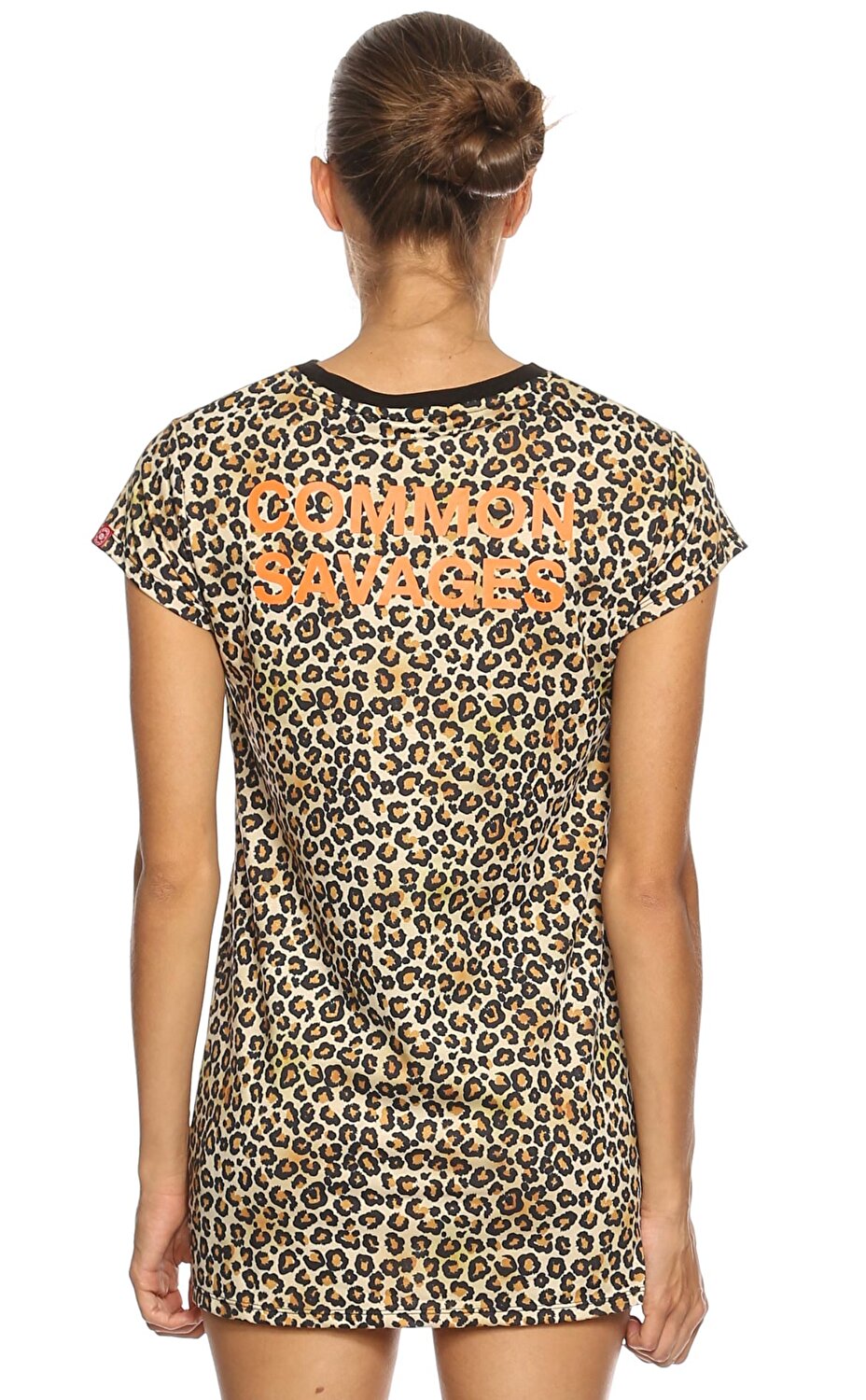 Common People Leopar Desenli Elbise