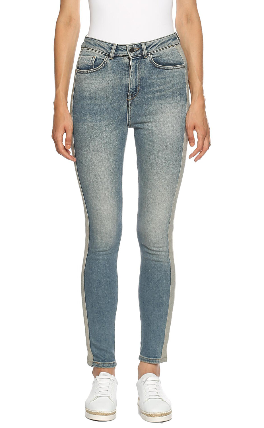 karen millen mavi jean pantolon