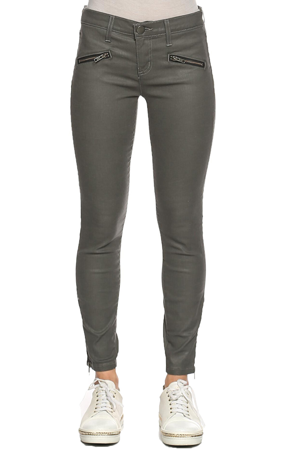Current Elliot Kadin Gri Jean Pantolon Cue1558 0961 Grey Brandroom