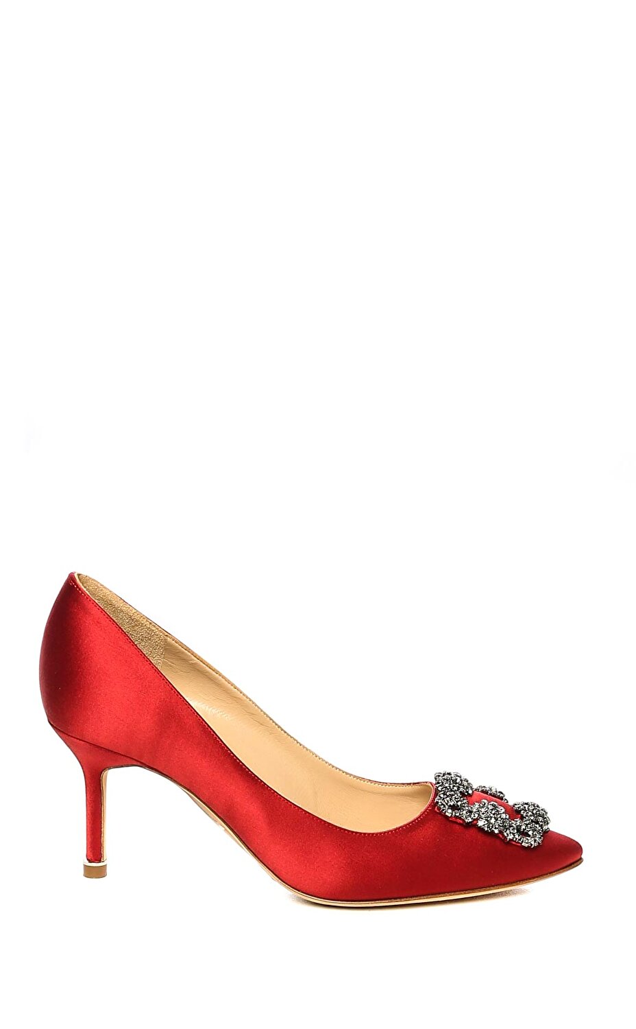 Manolo Blahnik Kadin Kirmizi Ayakkabi Mblhangisifmc070 Red Red Brandroom