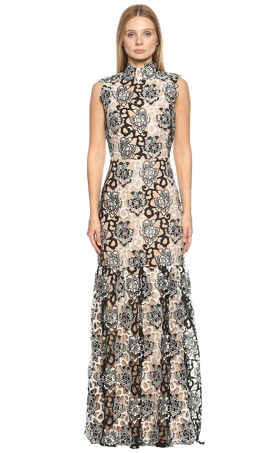 ml monique lhuillier gece elbisesi