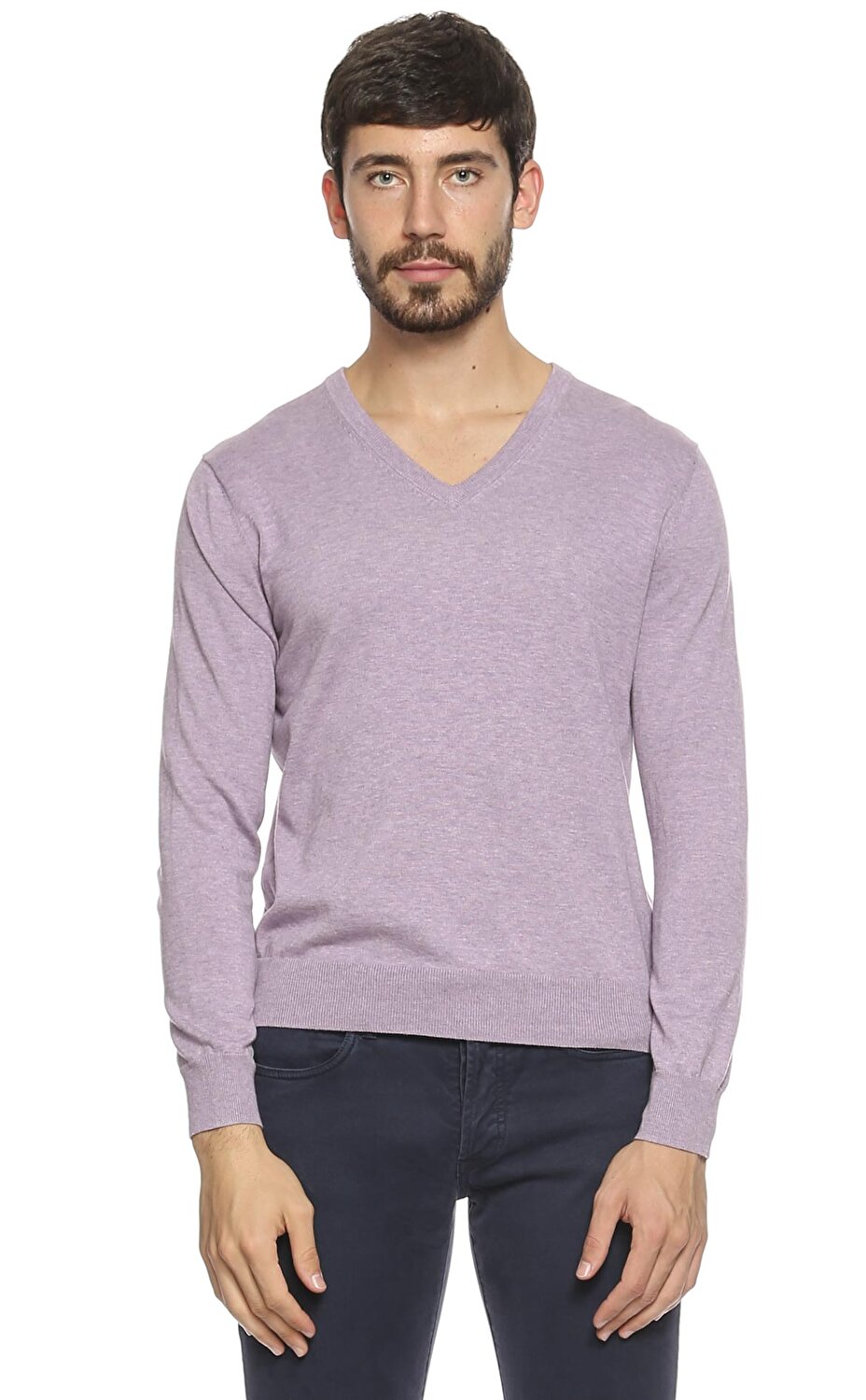 Brooks Brothers Erkek Mor Triko Bro98700purple Purple Brandroom