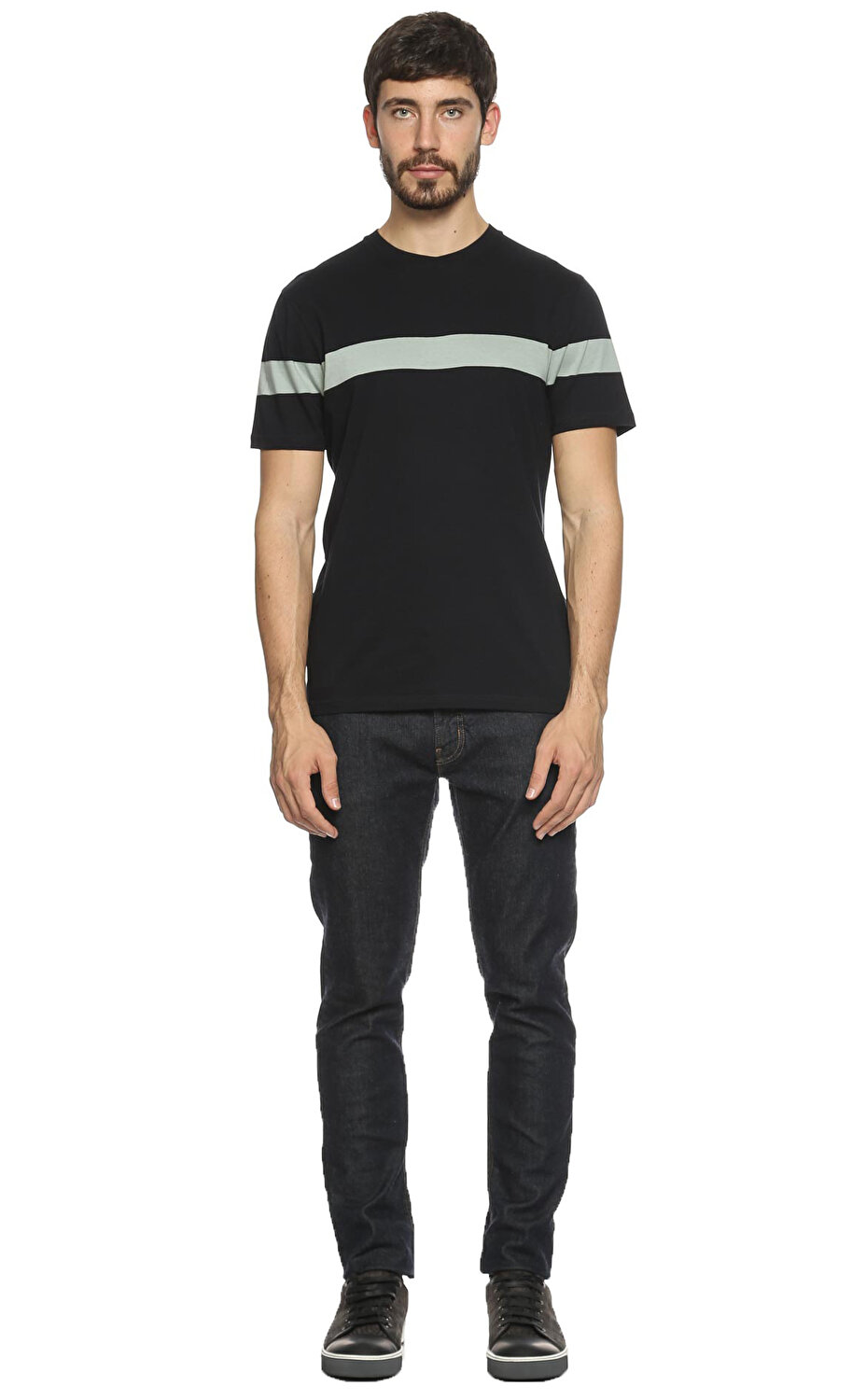 Ted Baker Erkek Lacivert T Shirt Tedtc9mrelaxanavy Navy Brandroom