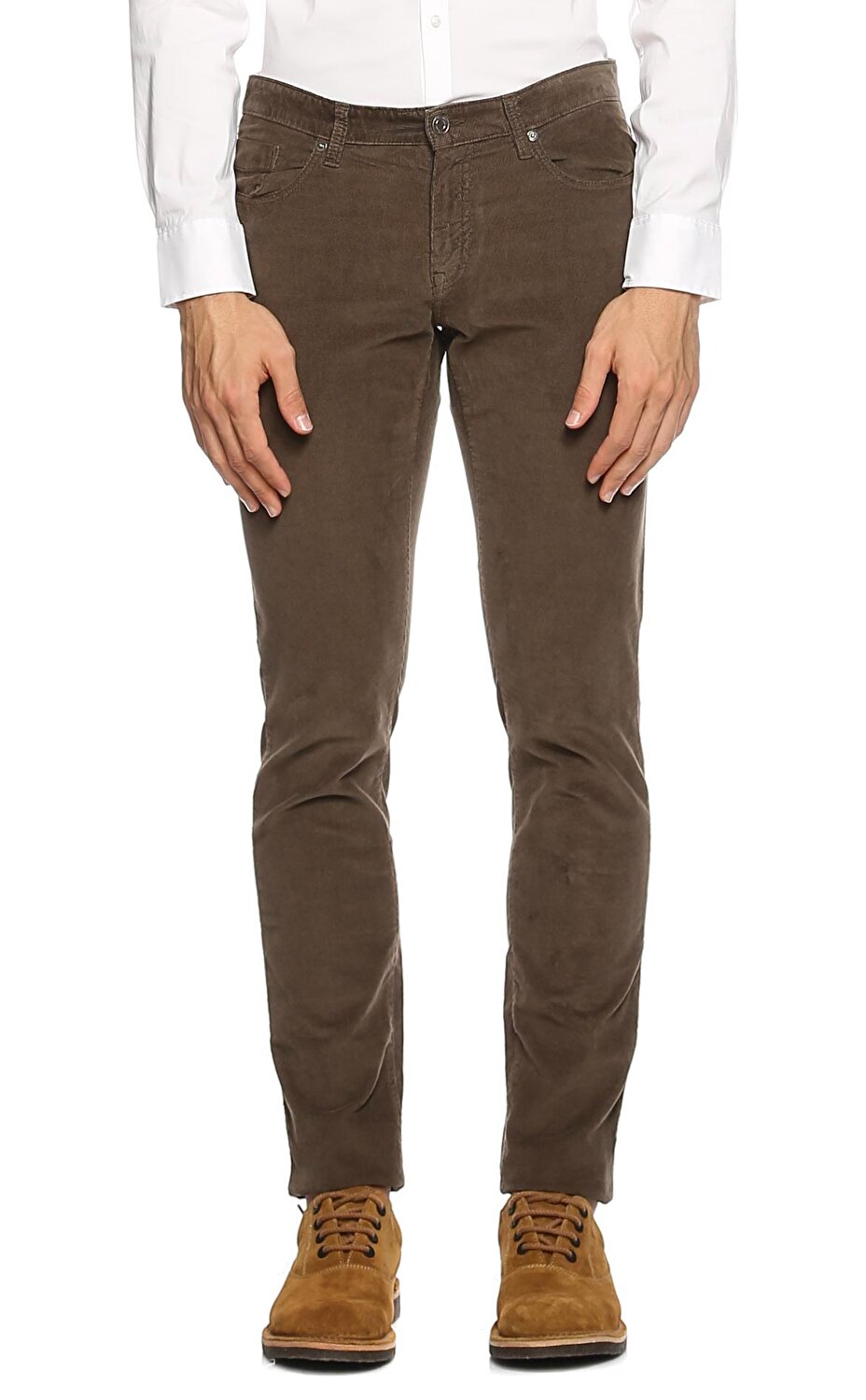 Faconnable Erkek Gri Pantolon Fcnfm210046679 Grey Brandroom