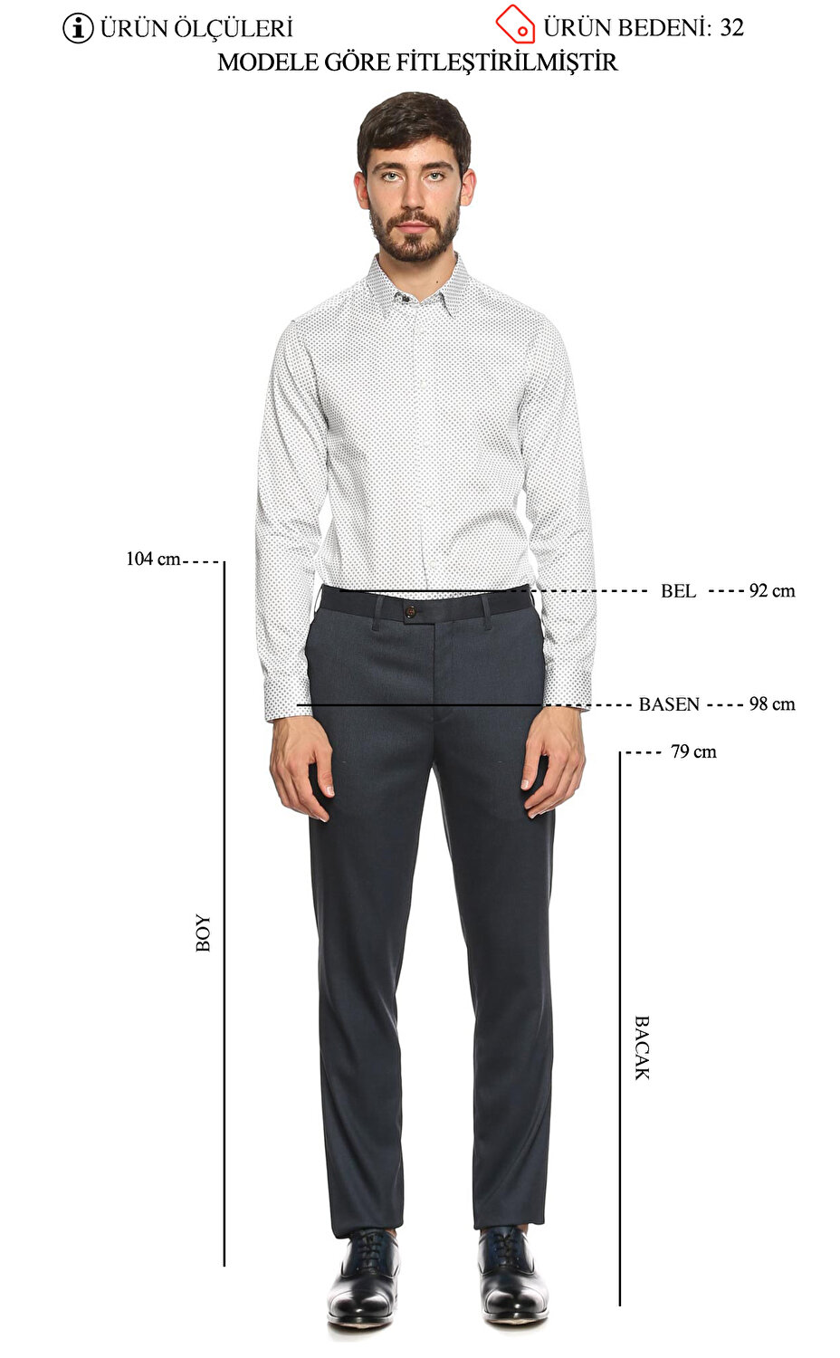 Ted Baker Erkek Lacivert Pantolon Tedbeeztronav Navy Brandroom