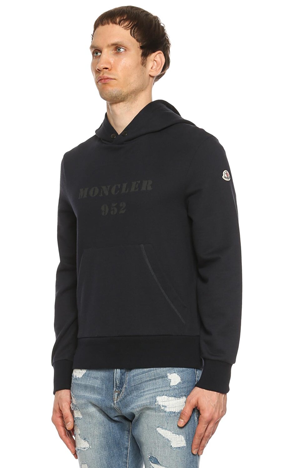 Moncler Erkek Lacivert Sweatshirt MON80211008099B742NAVY Brandroom