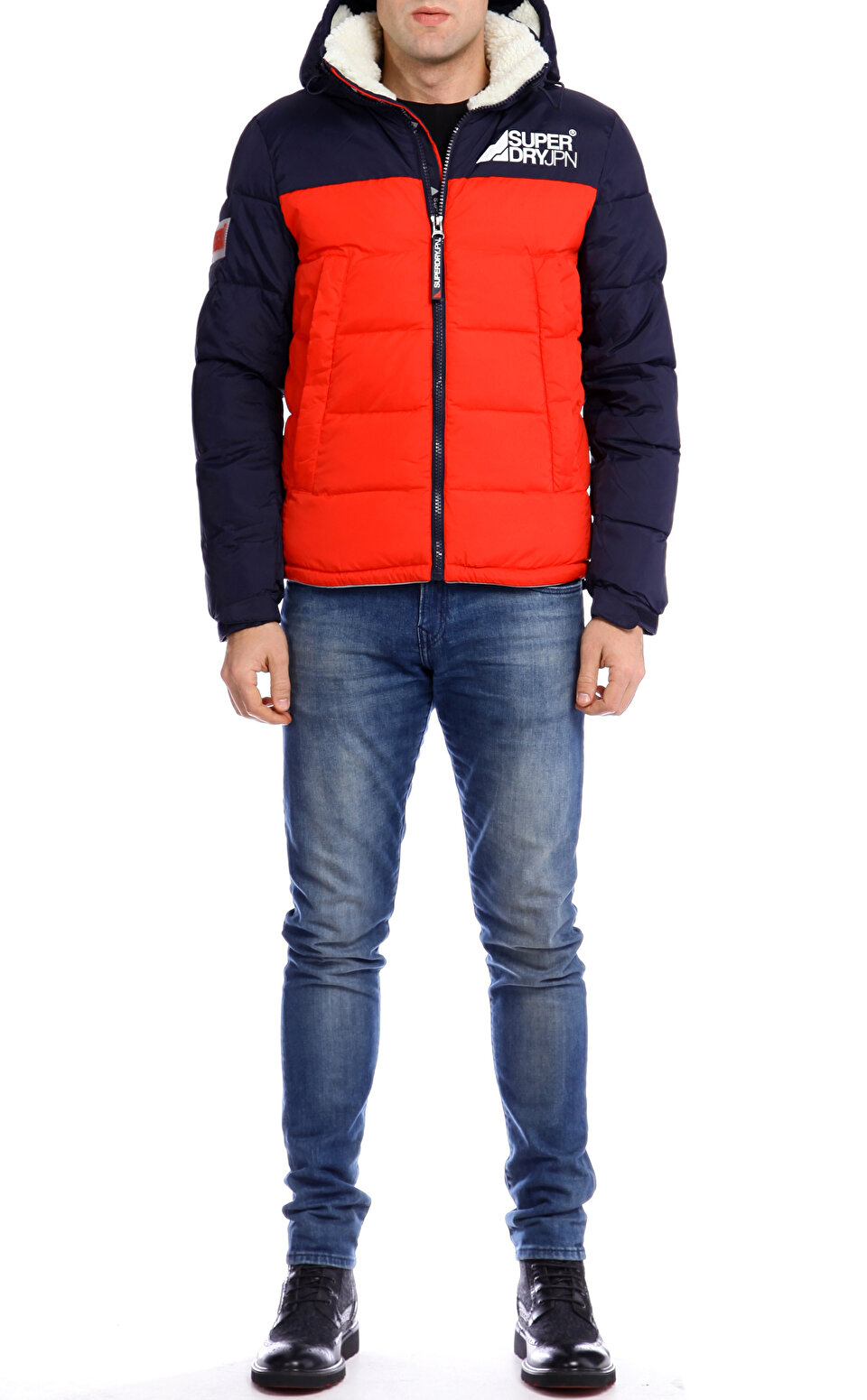 Superdry Erkek Mont SPDM50LG002EQP Red White Blue Brandroom