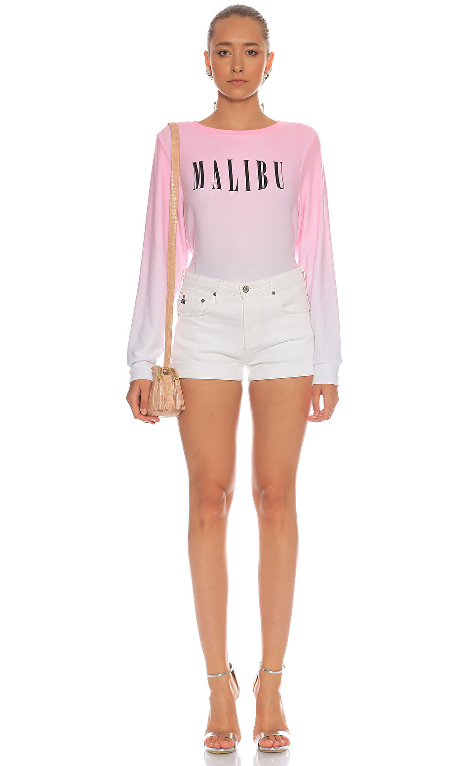Wildfox Kad n Pembe Sweatshirt WFXWSV61385QFLA ACIKPEMBE Brandroom
