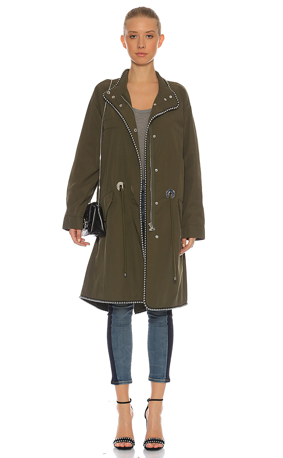 Alexander Wang Kad n Haki Parka ALW1W273788E7337 KHAKI Brandroom