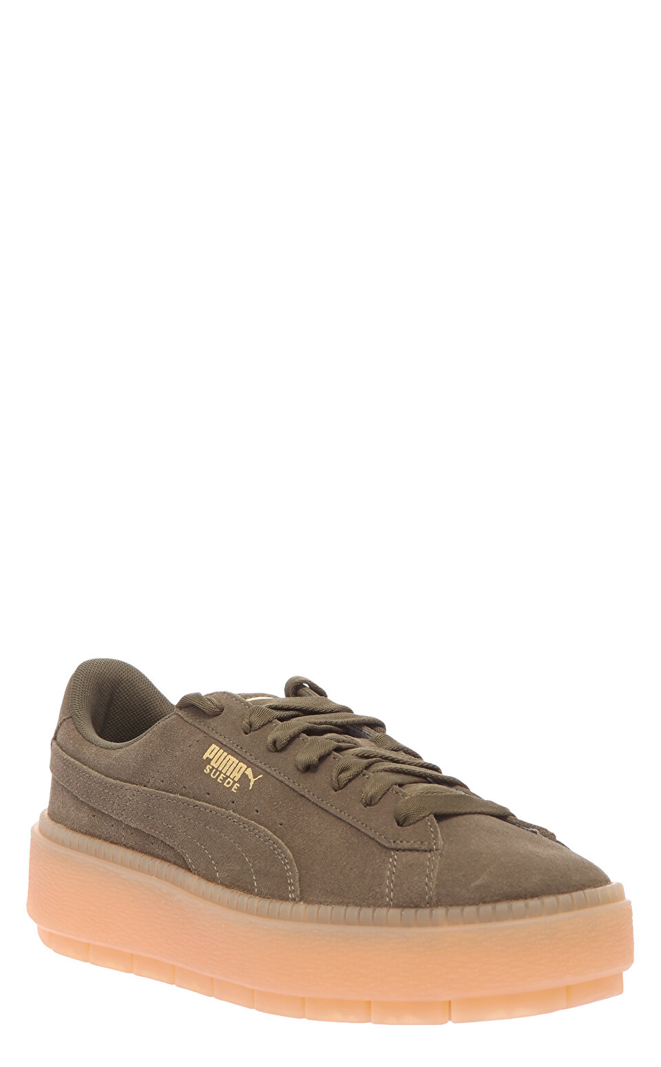 Suede platform trace online