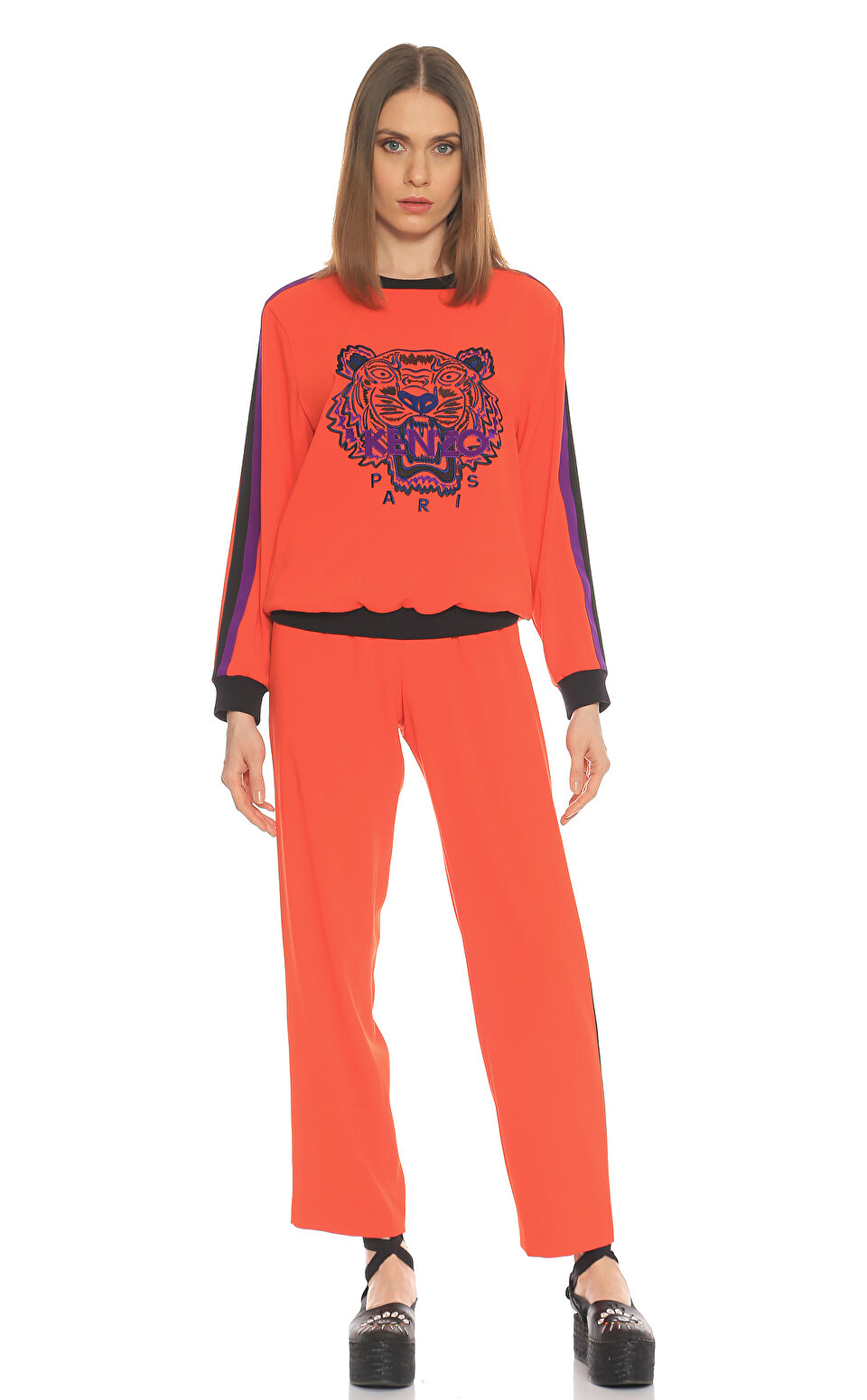 Kenzo sweatshirt kırmızı hot sale