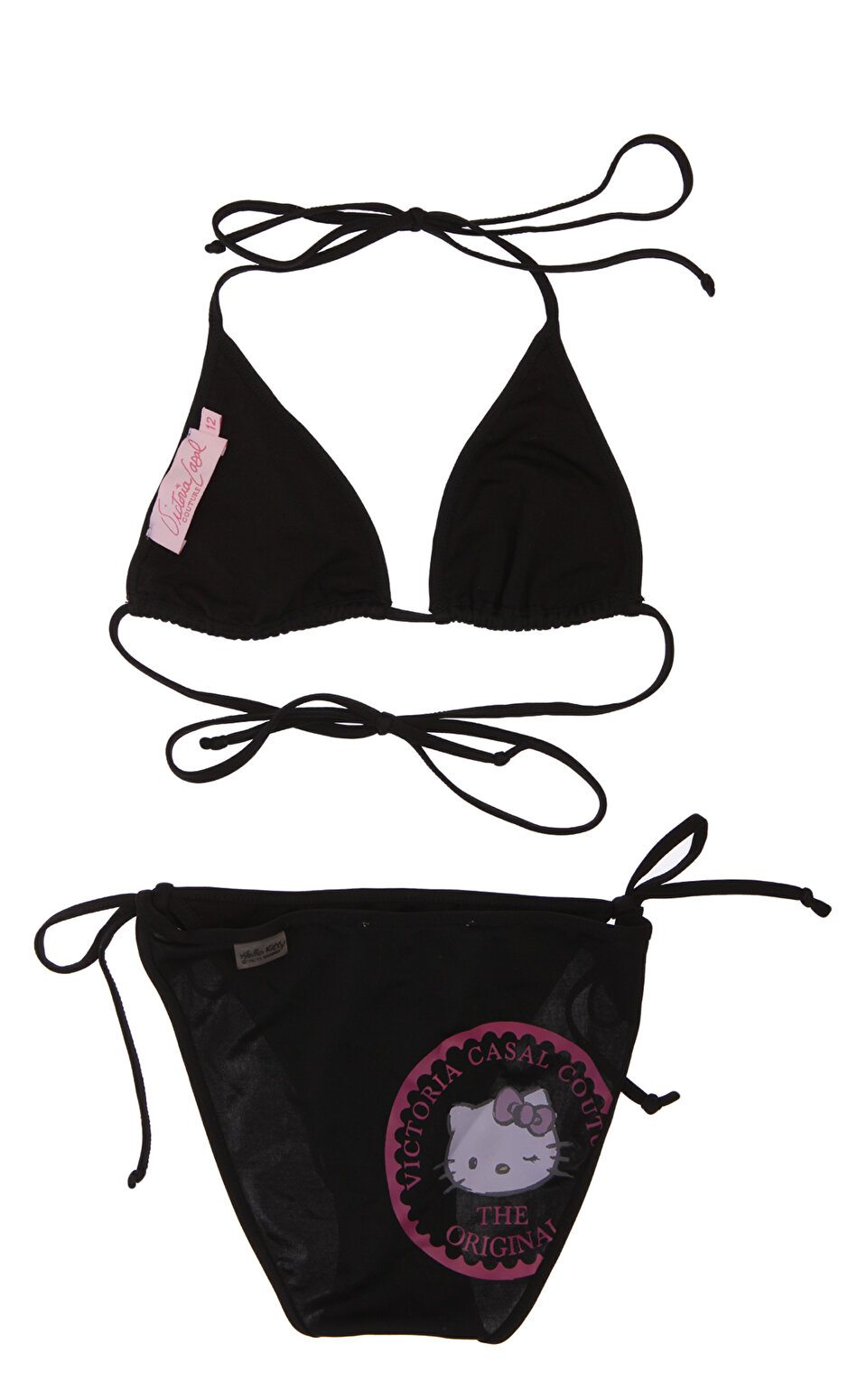 Victoria Couture Çocuk Siyah Bikini VCTKS1OMB-BLACK - Brandroom