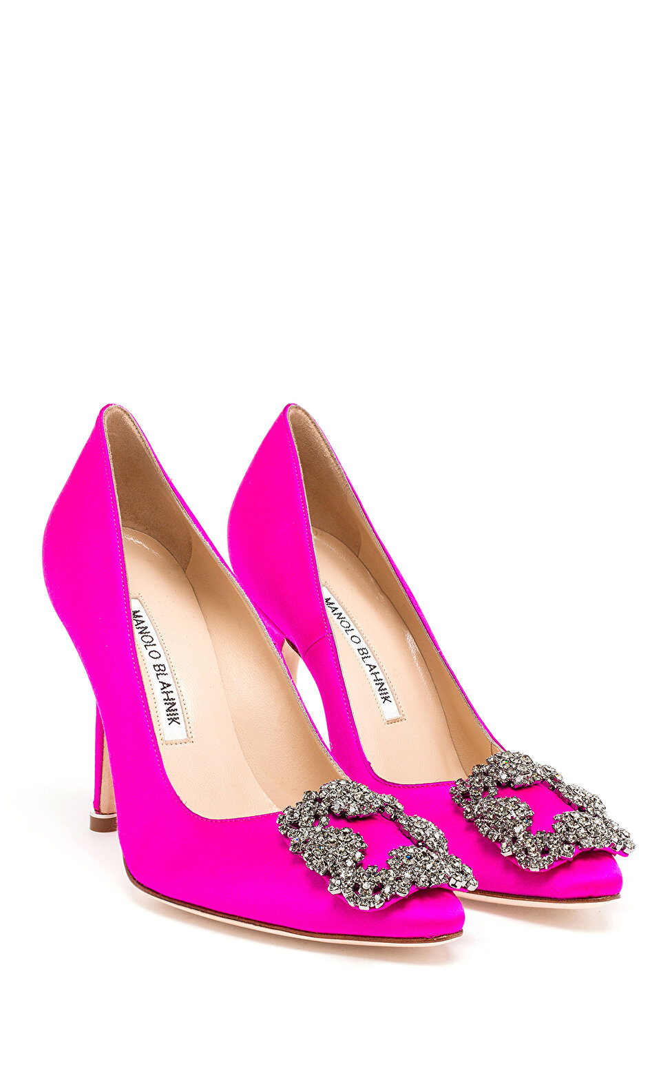 Manolo Blahnik Kadın Fuşya Ayakkabı MBLHANGISI105330-FUCHSIASATIN