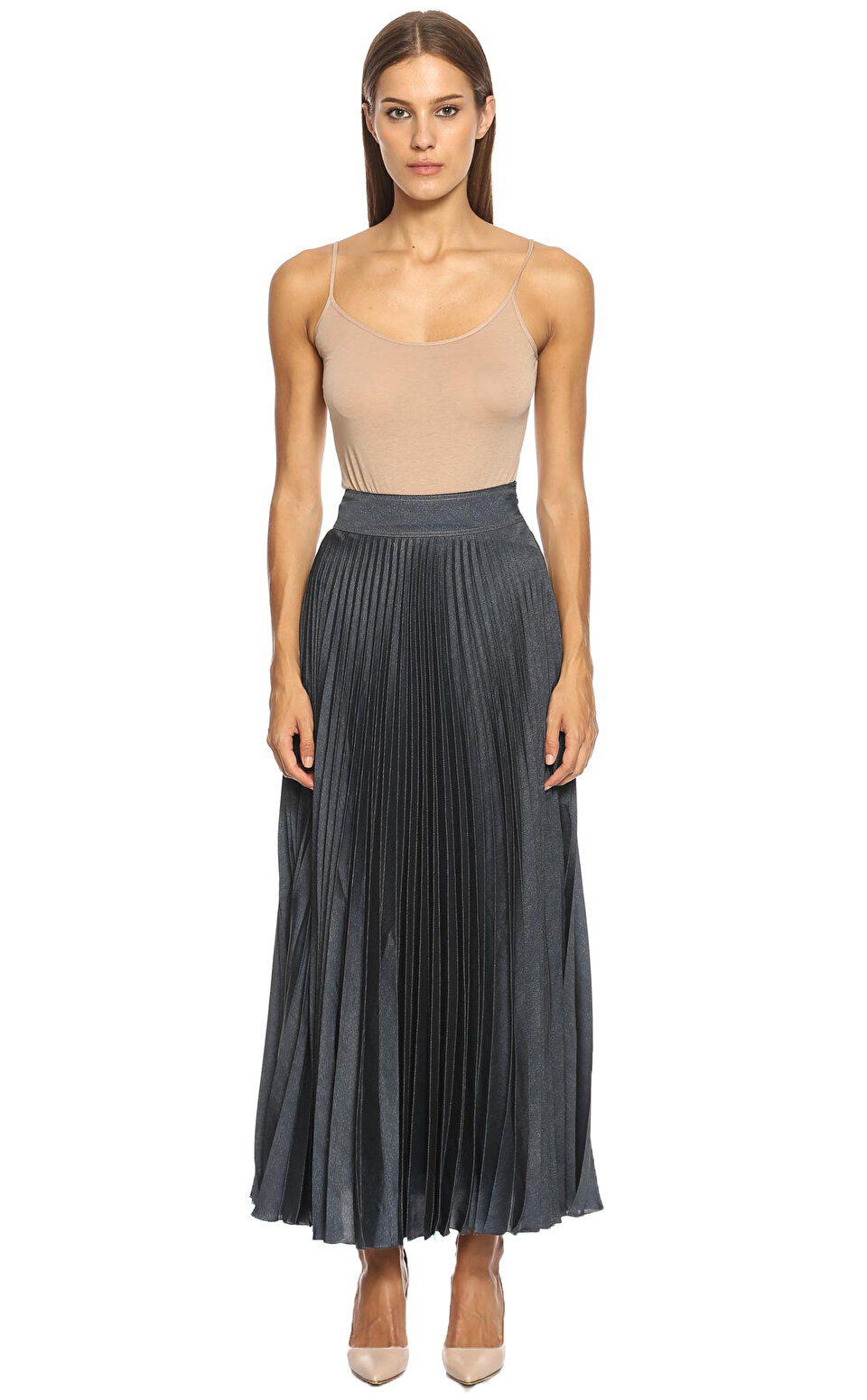 Karen Millen Kad n Lacivert Etek KMLSV005 DarkBlue Brandroom