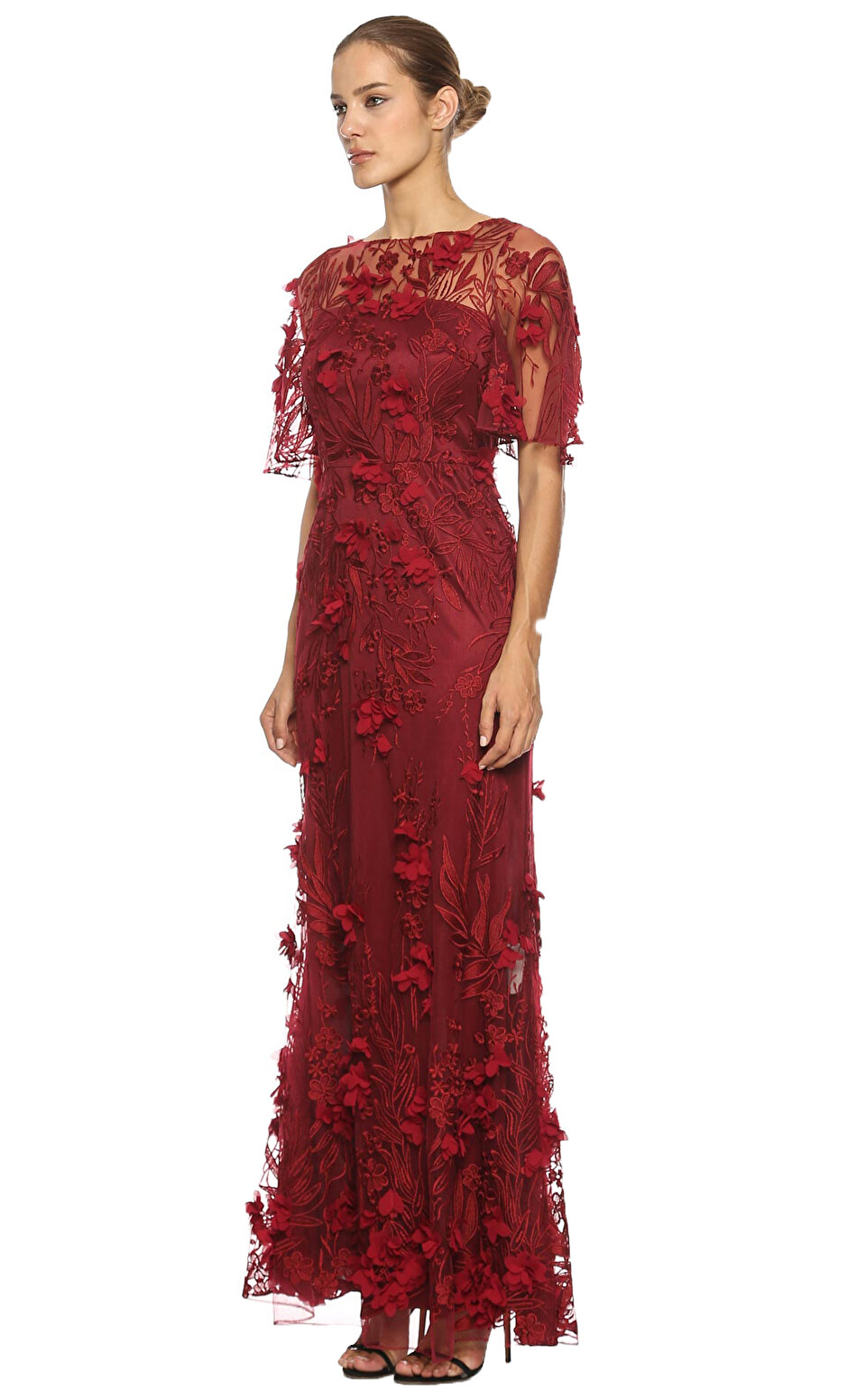 David meister shop evening gown