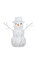 Laura Ashley Lit Snowman Aydınlatma #1