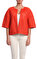 Yves Salomon Kırmızı Deri Ceket #1