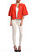 Yves Salomon Kırmızı Deri Ceket #2