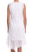 Elie Tahari İşleme Detaylı Beyaz Elbise #5