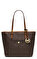 MICHAEL Michael Kors Jet Set Item MD Tz Snap Pckt Tote Çanta #1