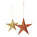 Laura Ashley Pack Of Decorative Hanging Stars Yılbaşı Süsü #1