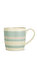 Laura Ashley Stripe Mug Duck Egg Kupa #1