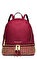 MICHAEL Michael Kors Rhea Zip MD Pyr Stud Backpack Sırt Çantası #1