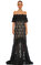 Costarellos Siyah Uzun Elbise #2
