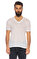 John Varvatos V Yaka Beyaz T-Shirt #1