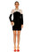Sandro Dantel Detaylı Mini Siyah Elbise #1