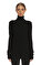 Helmut Lang Boğazlı Siyah Bluz #1