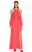 BCBG MAX AZRIA Pembe Gece Elbisesi #1